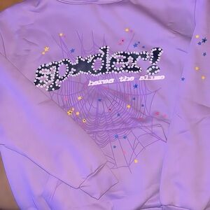 Purple Spider Hoodie